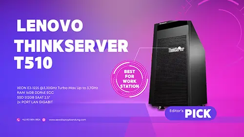 sewa pc server bandung lenovo thinkserver t510