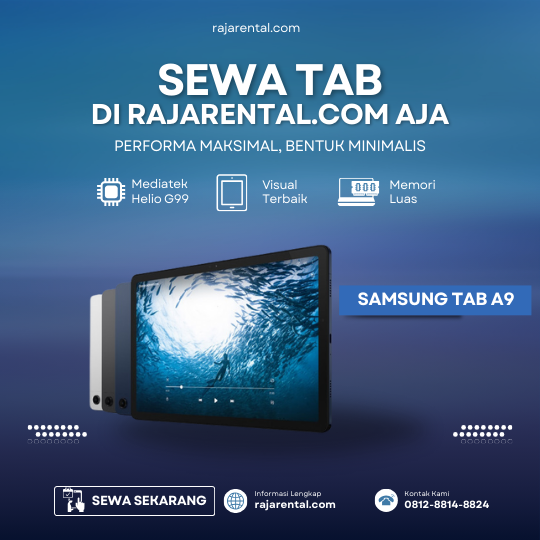 sewa tab a9 bandung