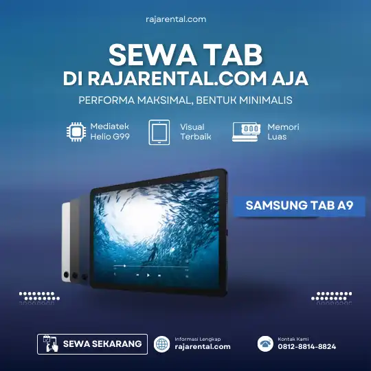 sewa tab a9 bandung
